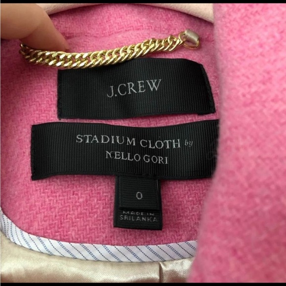 J Crew Pink Peacoat - Picture 3 of 4